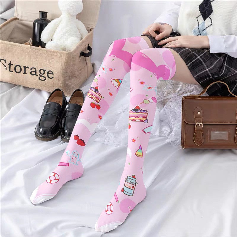 Arlina Velvet Lolita Knee Socks