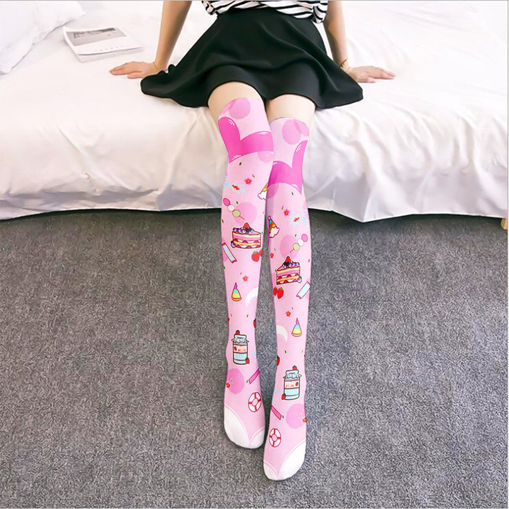 Arlina Velvet Lolita Knee Socks