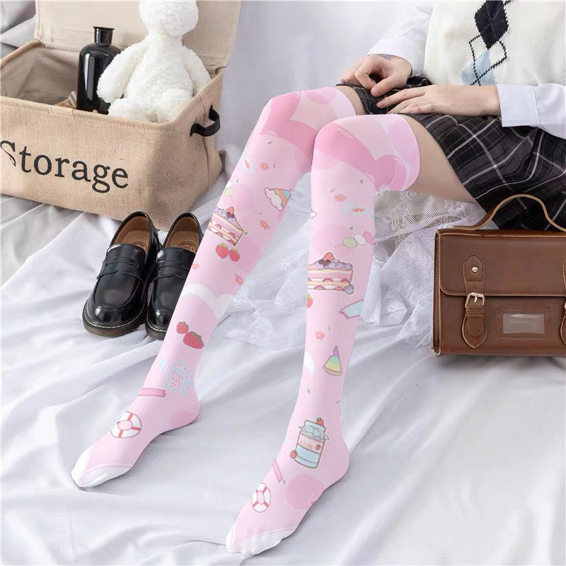 Arlina Velvet Lolita Knee Socks