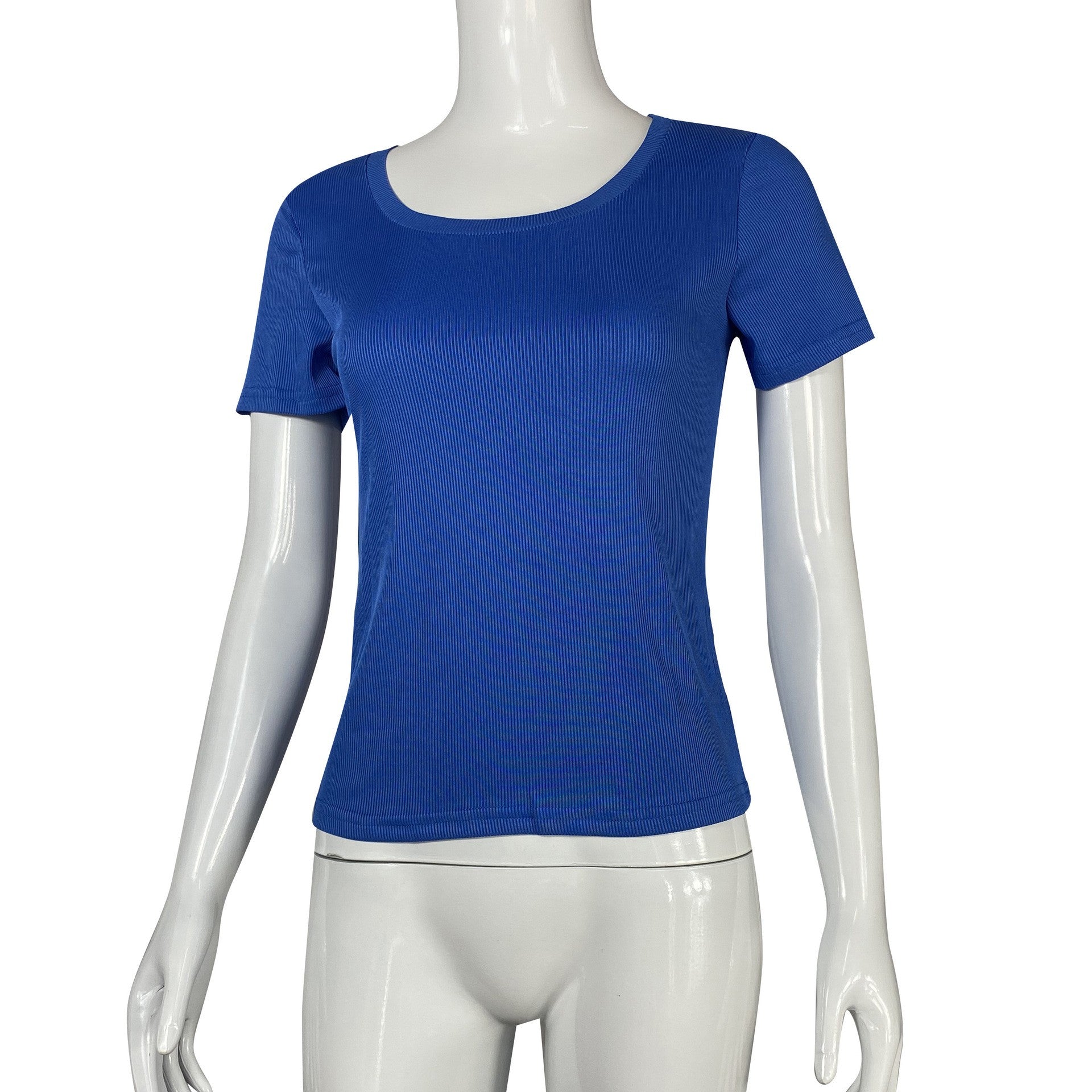 Aurea Ribbed Thread Slim Tee