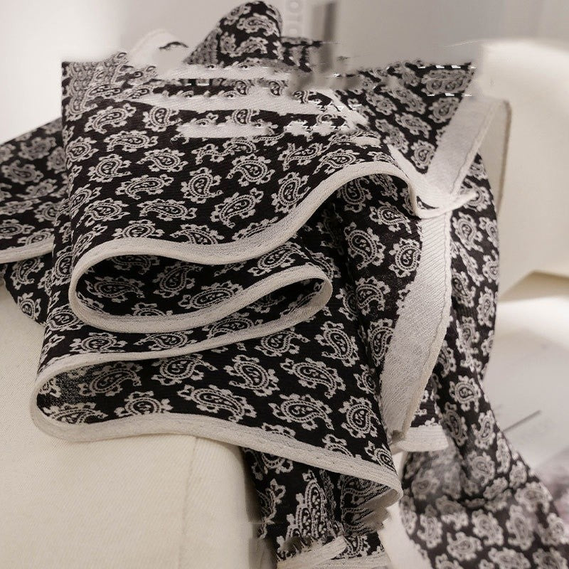 Aurelia Mulberry Silk Diamond Scarf