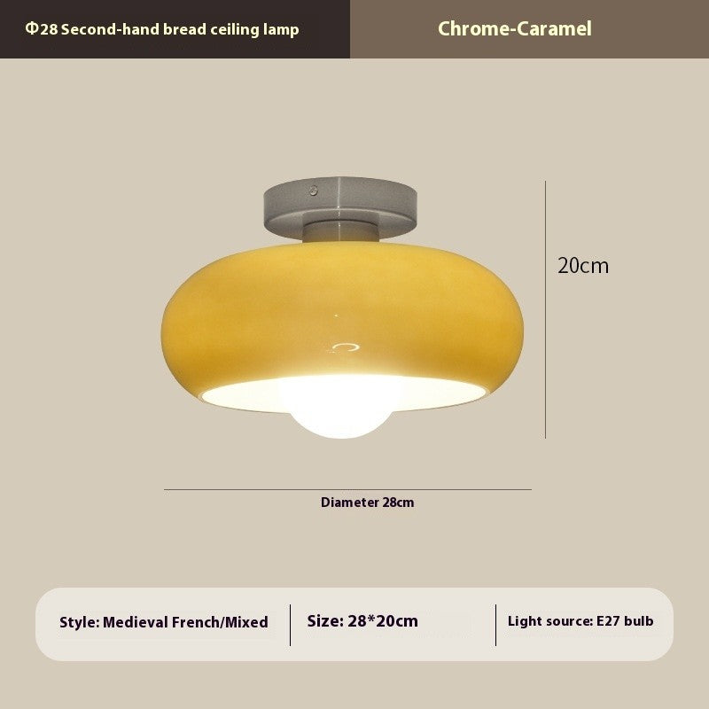 French Minimalist Bread Ceiling Light