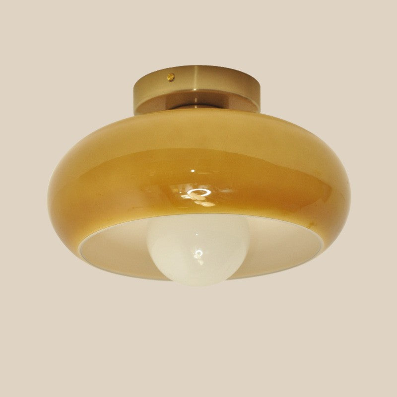 French Minimalist Bread Ceiling Light