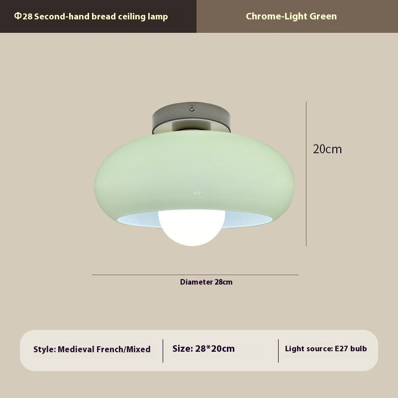 French Minimalist Bread Ceiling Light