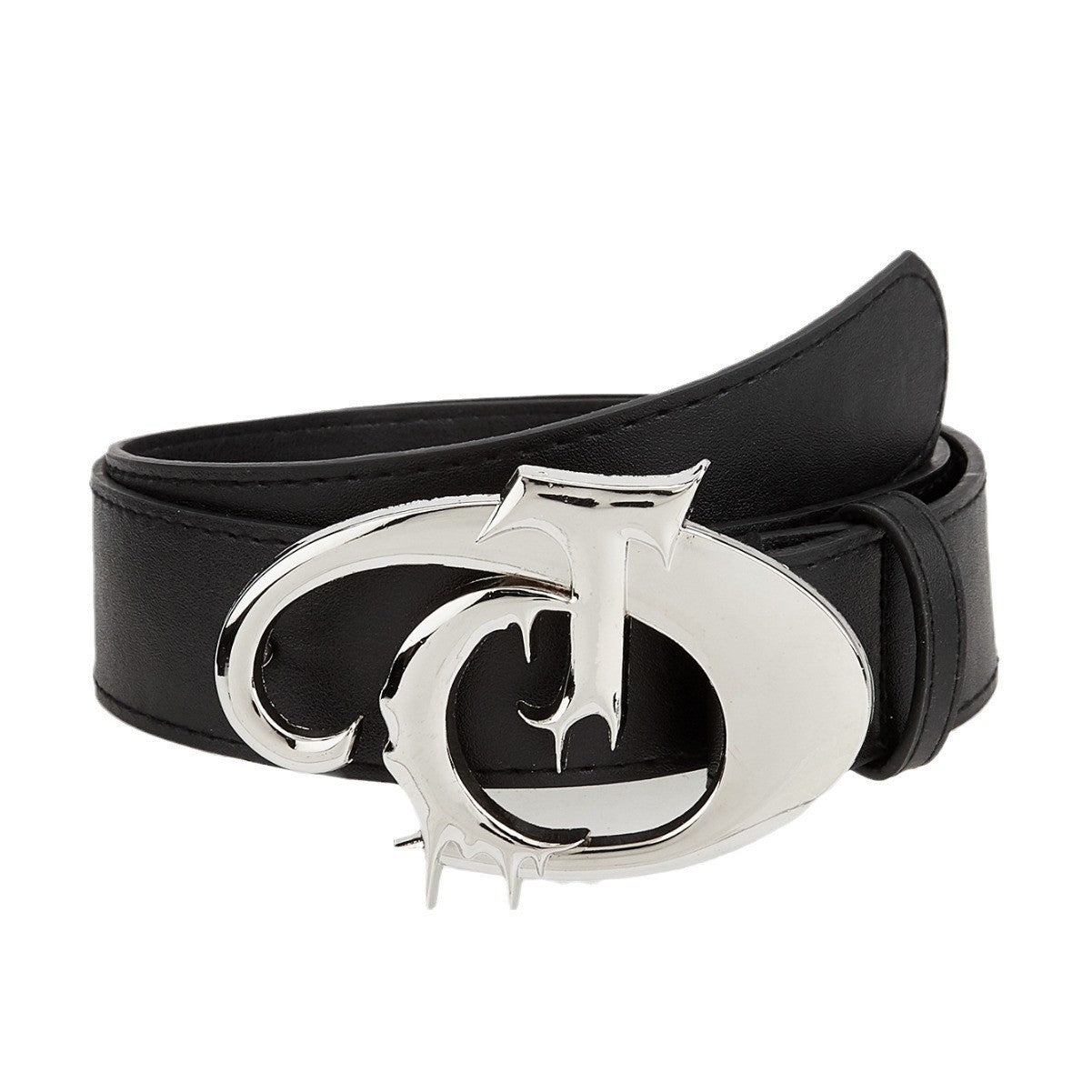Korrin Embossed Skull Buckle Belt