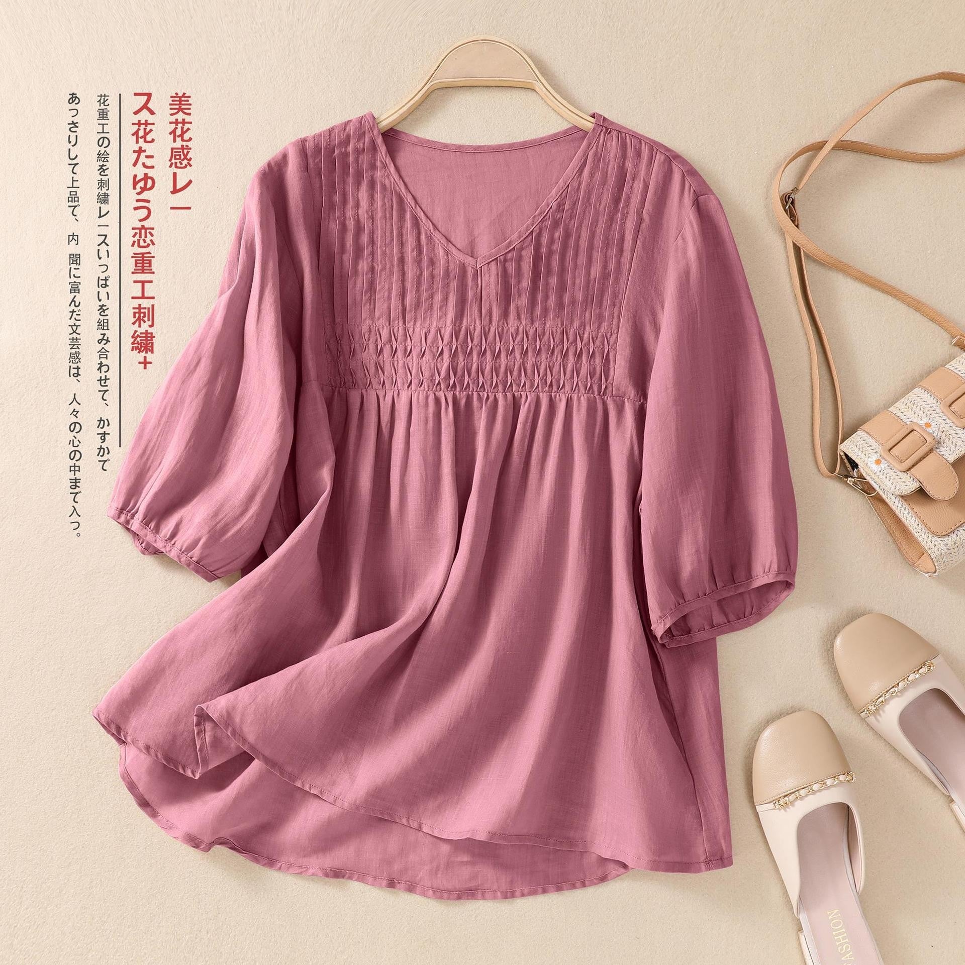 Liora Linen Blend Top