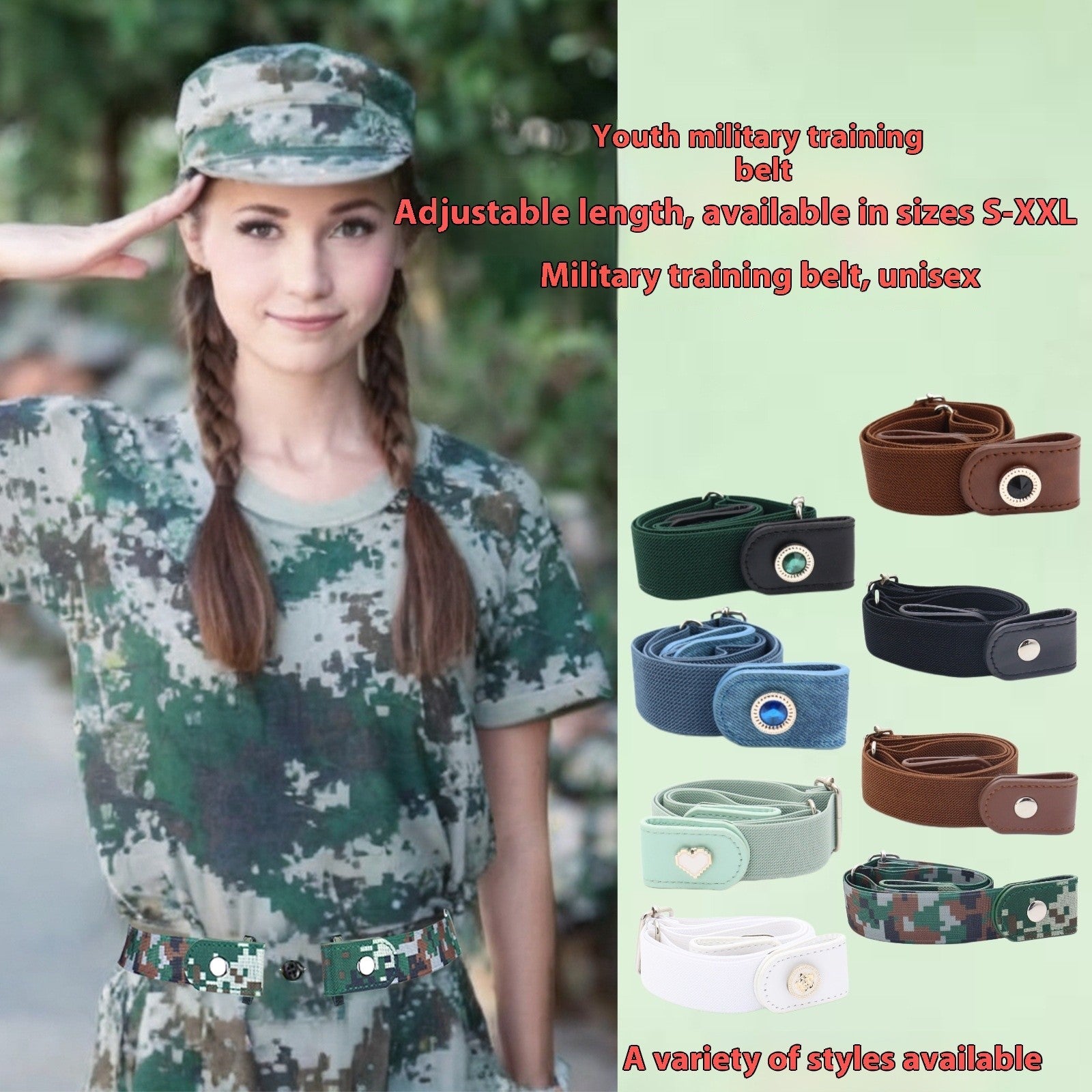 Lunna Invisible Snap Belt