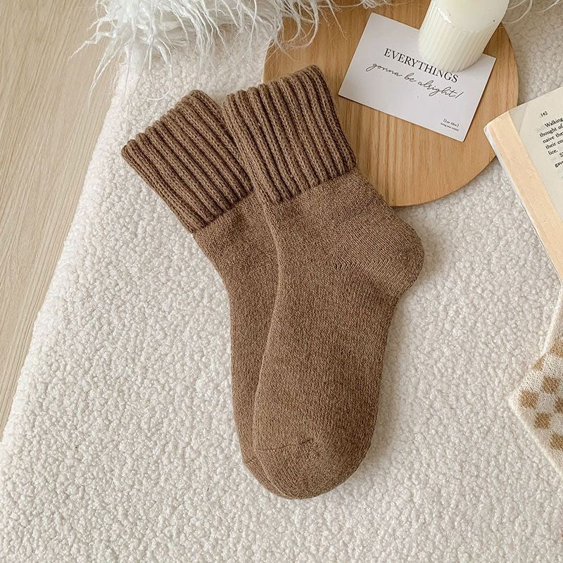 Maelor Wool Plush Winter Socks