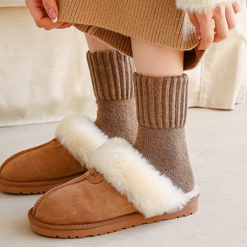 Maelor Wool Plush Winter Socks