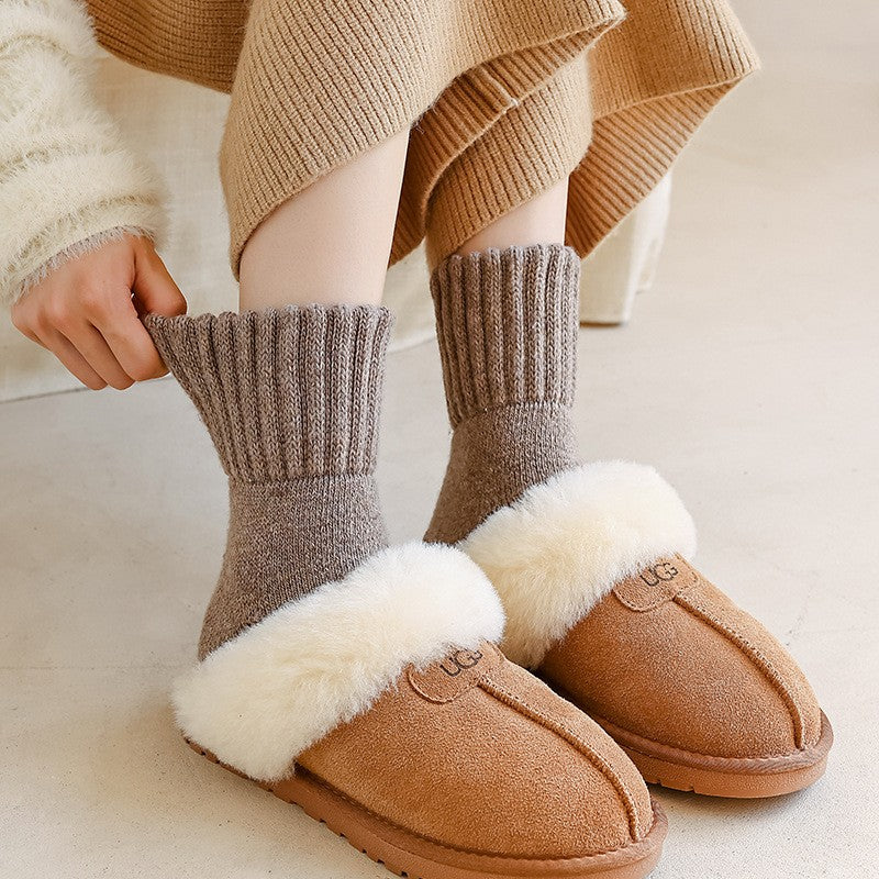 Maelor Wool Plush Winter Socks