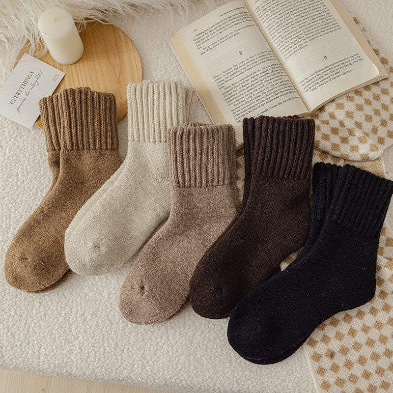Maelor Wool Plush Winter Socks