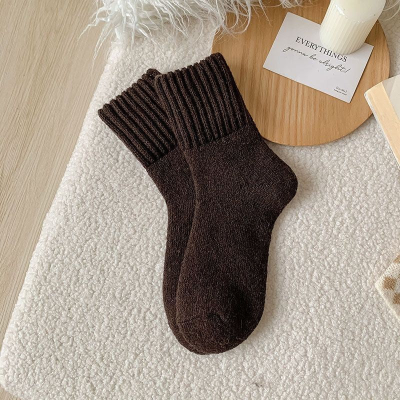 Maelor Wool Plush Winter Socks