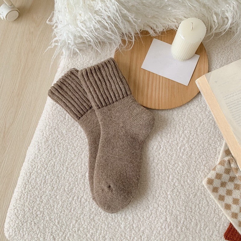 Maelor Wool Plush Winter Socks