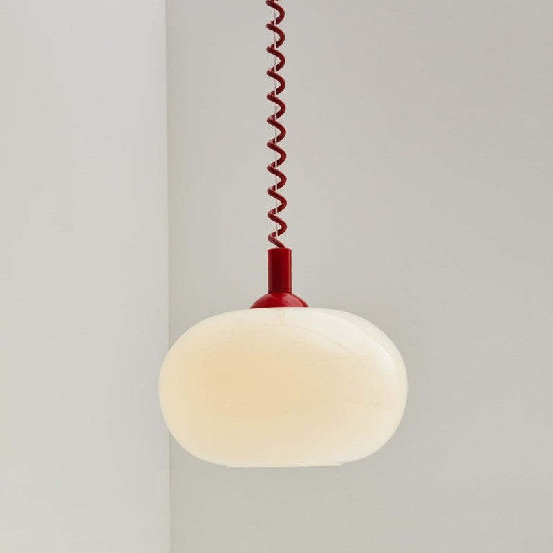 Modern Chinese Glass Pendant Light