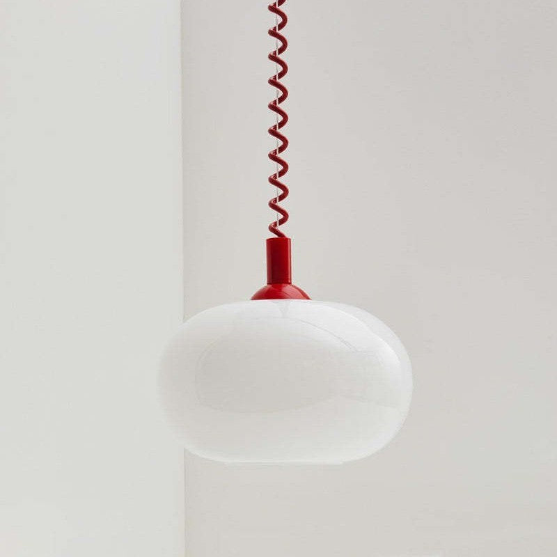 Modern Chinese Glass Pendant Light