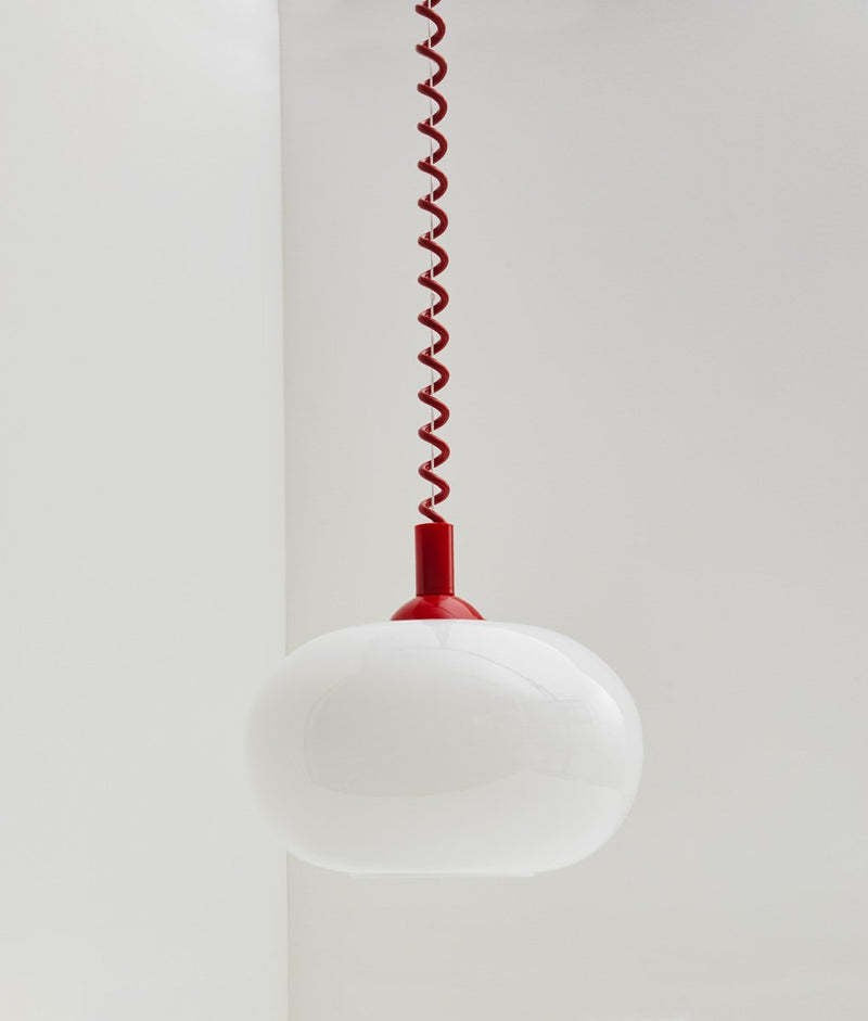 Modern Chinese Glass Pendant Light