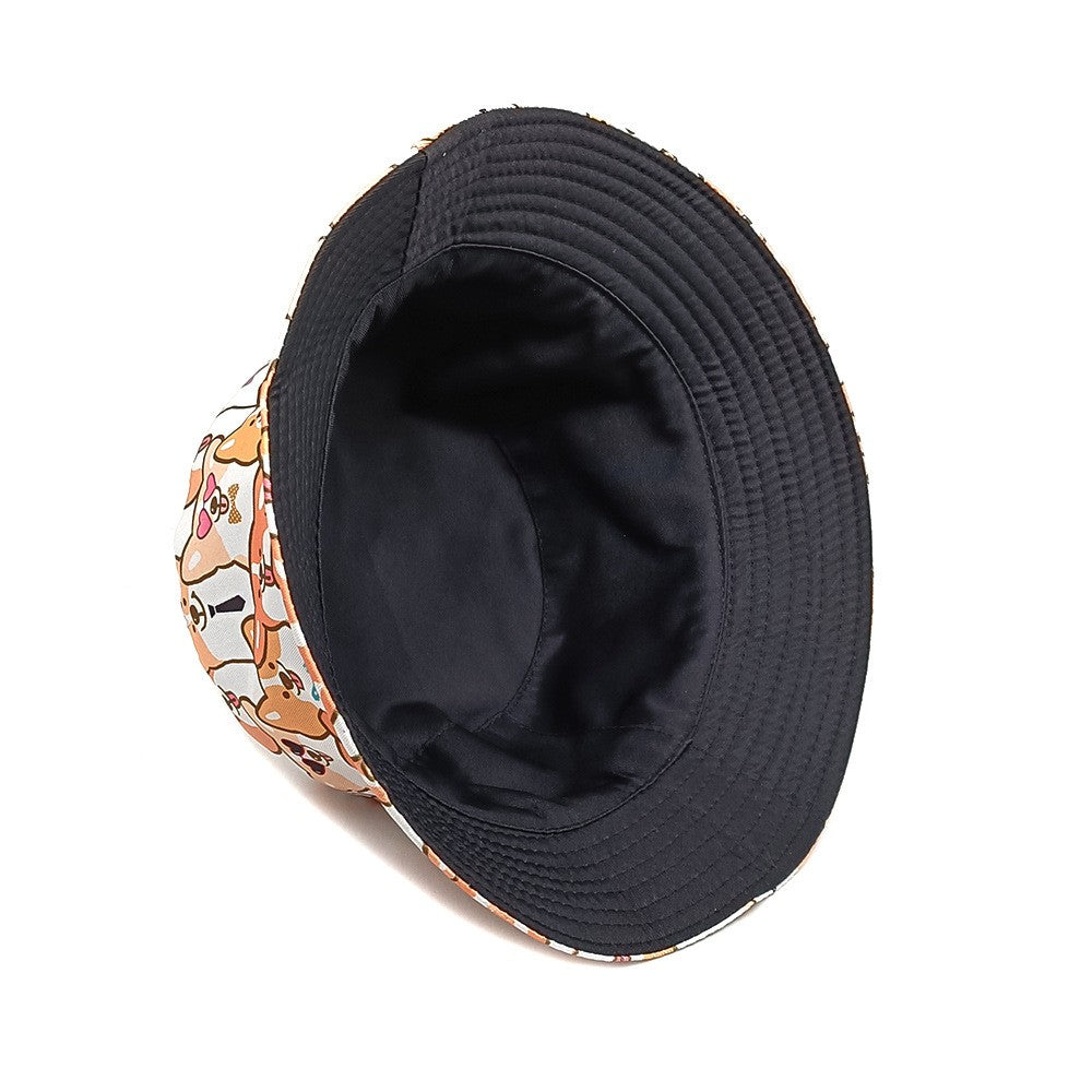 Poppy Pup Reversible Bucket Hat
