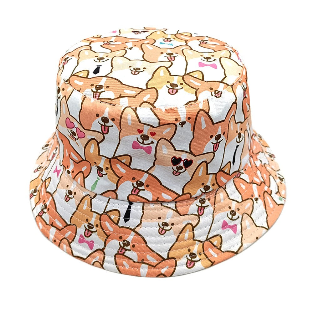 Poppy Pup Reversible Bucket Hat