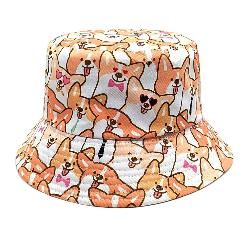 Poppy Pup Reversible Bucket Hat