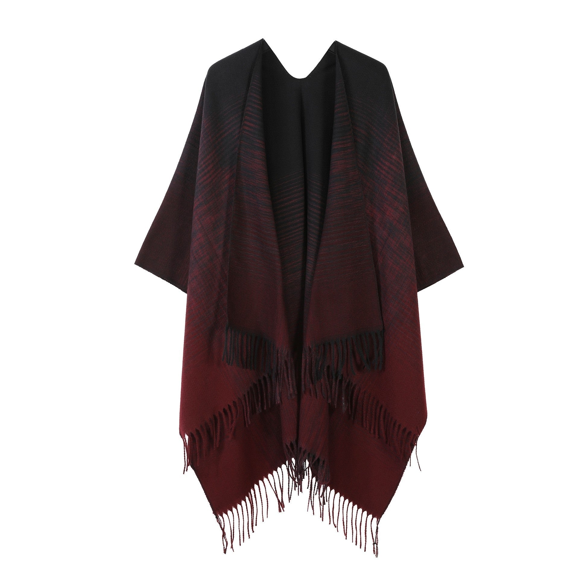 Ravelle Ombre Tassel Shawl
