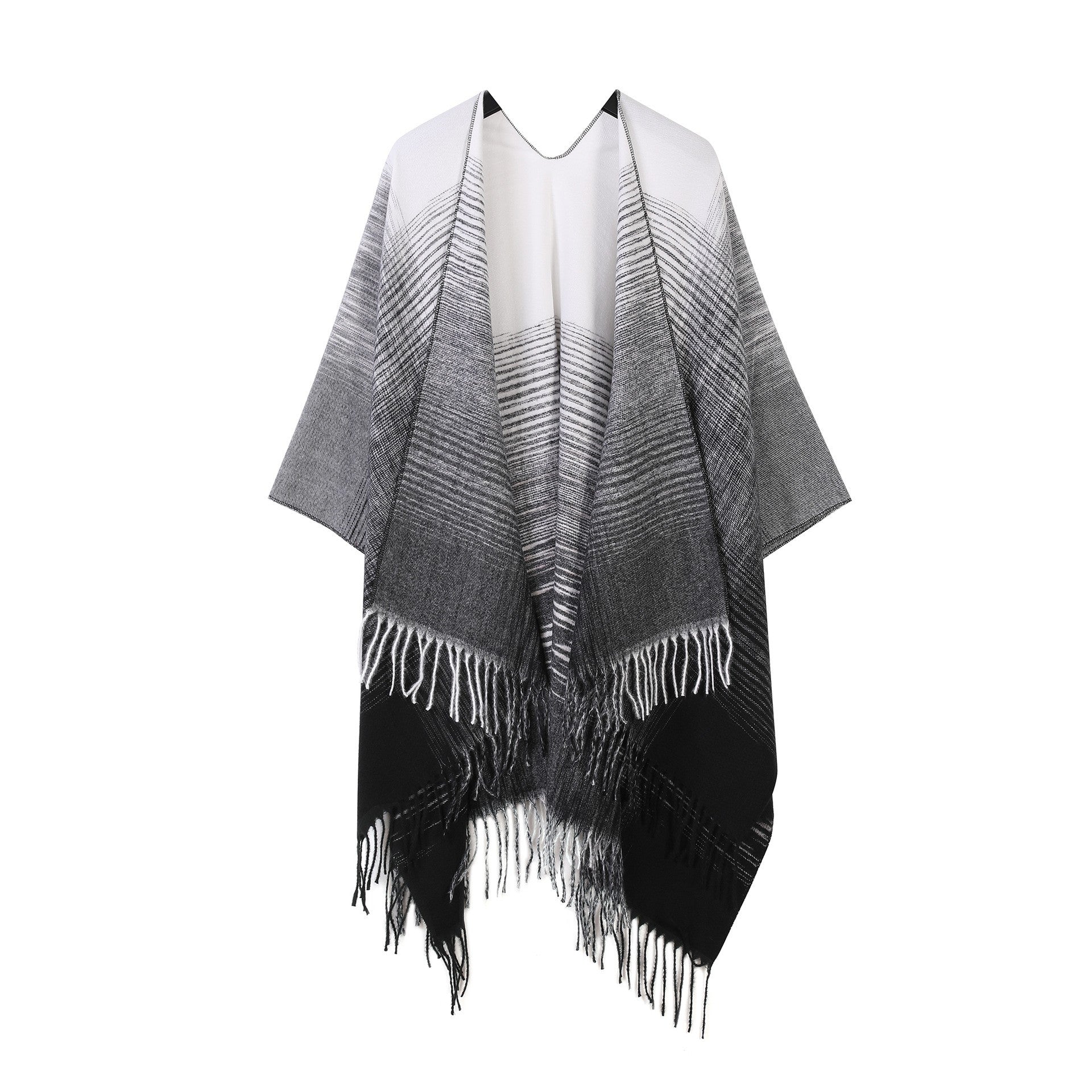 Ravelle Ombre Tassel Shawl
