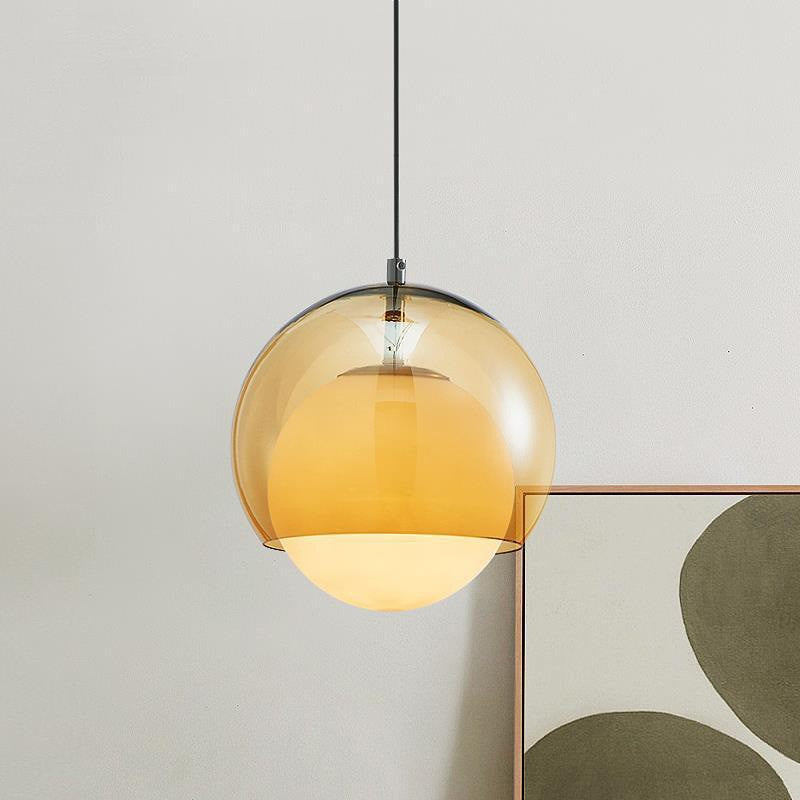 Retro Glass Pendant Light