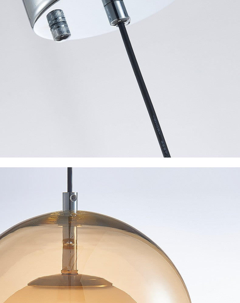 Retro Glass Pendant Light