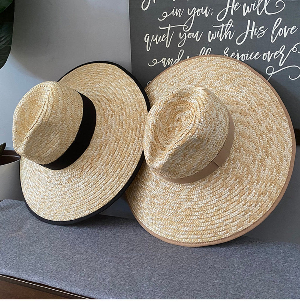 Seraphine Wide Brim Straw Hat