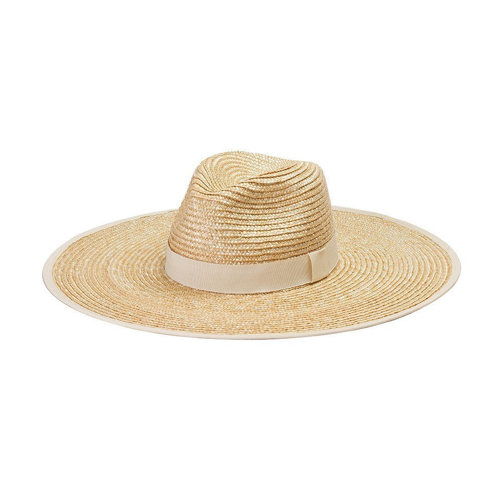 Seraphine Wide Brim Straw Hat