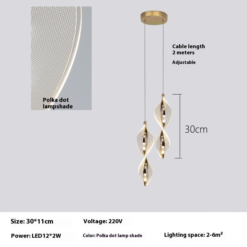 Small Gold Droplight